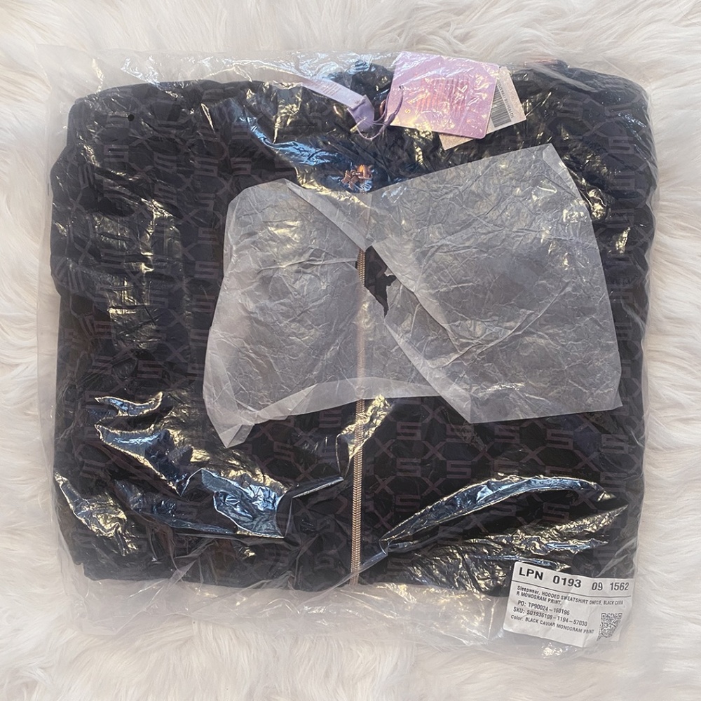 Savage X Fenty -  Black Caviar Monogram Onesie